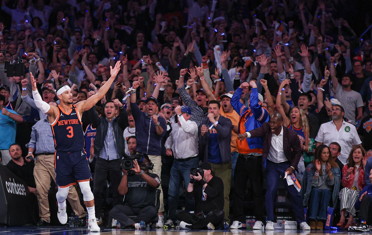 New York Knicks | New York Knicks so spravili v dobro voljo navijače v dvorani Madison Square Garden. | Foto Reuters