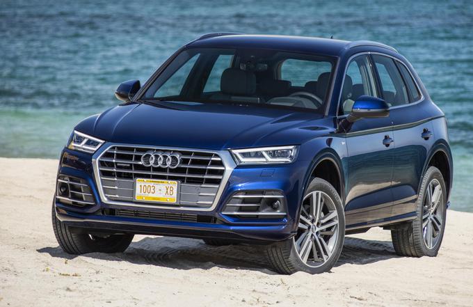 Audi se je tudi po zaslugi novega Q5 zavihtel na vrh premium znamk na Kitajskem. | Foto: Audi