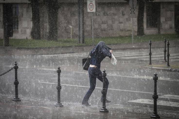 Še pred snegom nas čaka obilno deževje. | Foto: Ana Kovač
