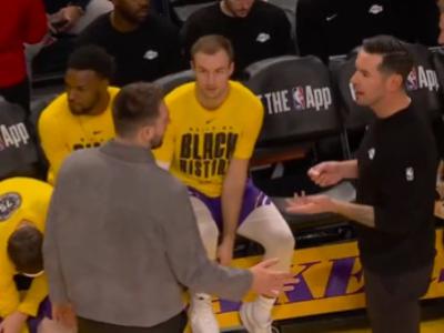 Zanimiv pogovor Luke Dončića in J. J. Redicka #video