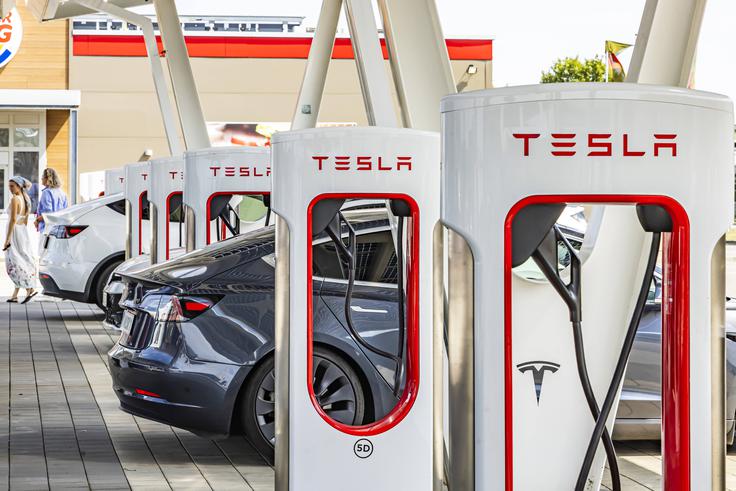 Tesla polnilnica Nemčija | Foto: Reuters
