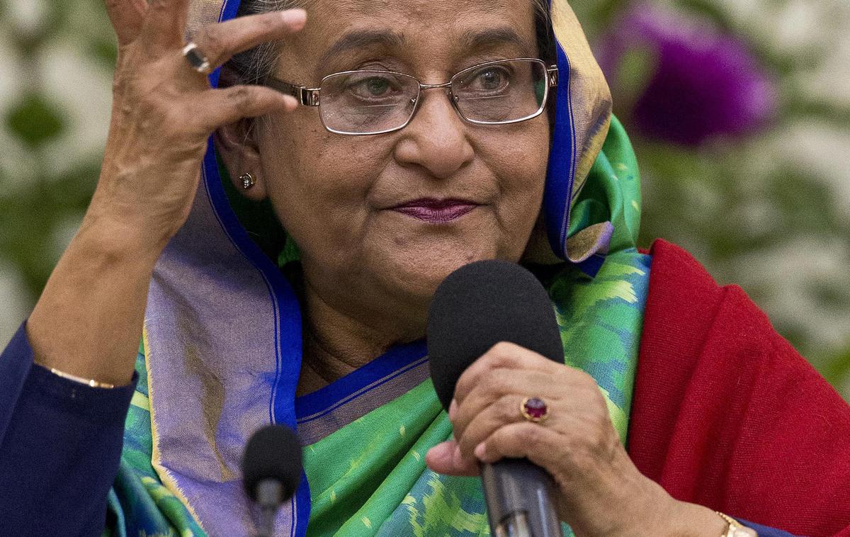 Šejk Hasina | Bangladeška premierka Šejk Hasina je odstopila in pobegnila iz države.  | Foto Guliverimage