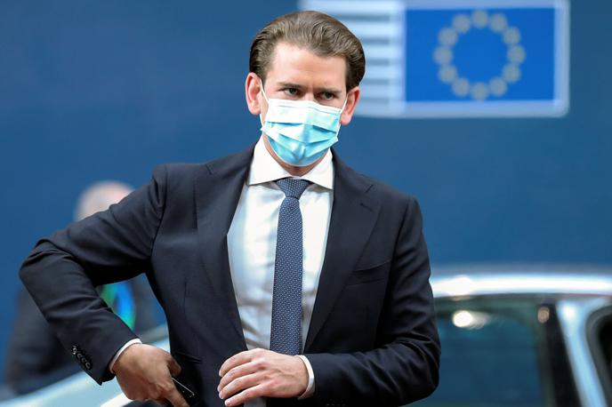 Sebastian Kurz | Avstrijski kancler Sebastian Kurz je državljane opozoril, naj se pripravijo na "zahtevno jesen in zimo", na "izjemno težke čase" z omejitvami, nujnimi ukrepi in odpovedovanjem.  | Foto Reuters