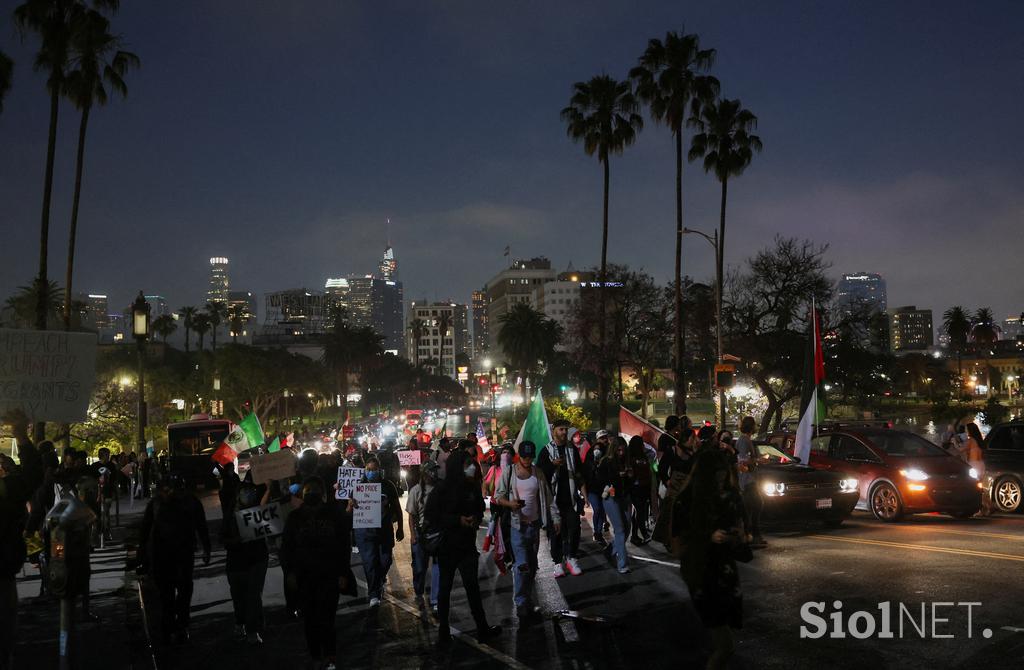 Protesti v Los Angelesu