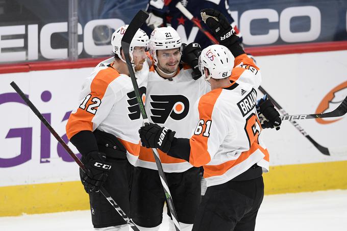 Hokejisti Philadelphia Flyers so ugnali Washington. | Foto: Guliverimage/Vladimir Fedorenko