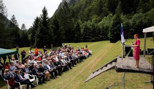 Pod Ljubeljem slovesnost ob 79. obletnici osvoboditve taborišča