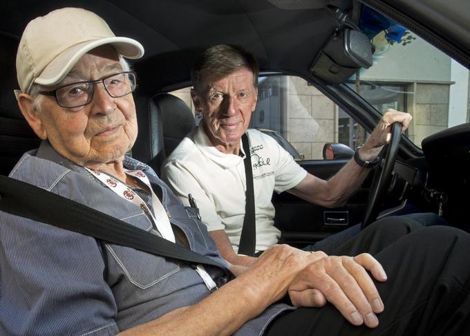 Skupaj s slavnim nemškim voznikom relija Walterjem Rohrlom. | Foto: Opel