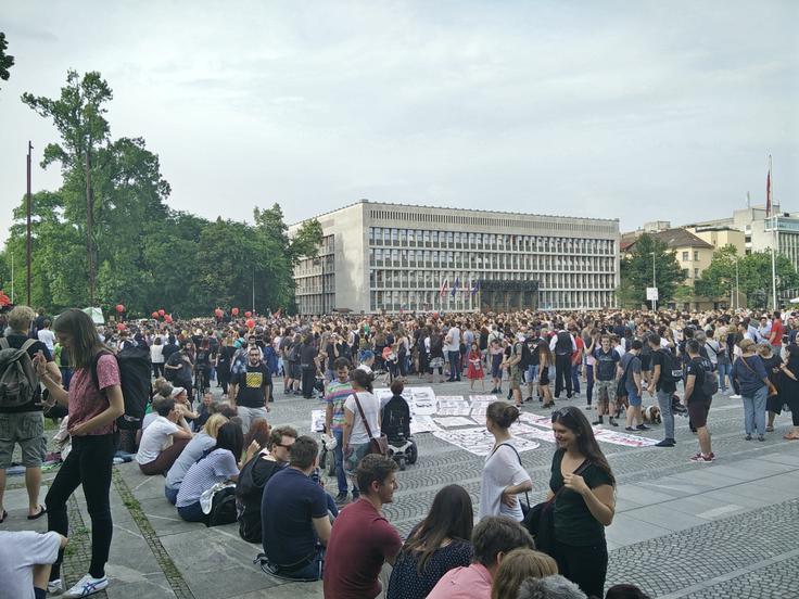 protest | Foto: Siol.net/ A. P. K.