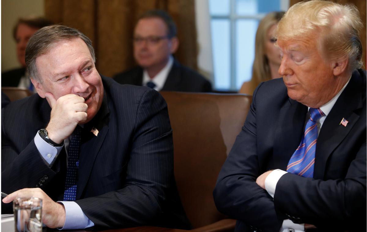 Mike Pompeo, Donald Trump | Foto Reuters