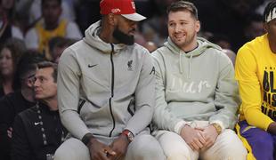 LeBron James: Prepričevanje Dončića ni moja naloga