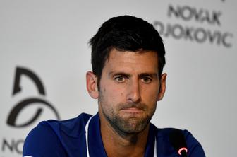 Novak Đoković se je pol ure prepiral z  italijanskimi organizatorji