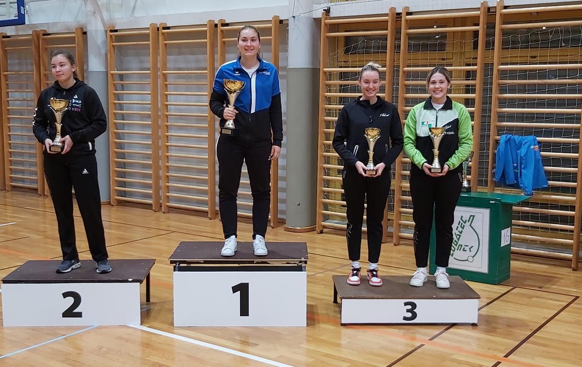 namizni tenis, Lea Paulin (zmagovalka) | Lea Paulin je slavila v ženski konkurenci. | Foto Namiznoteniška zveza Slovenije