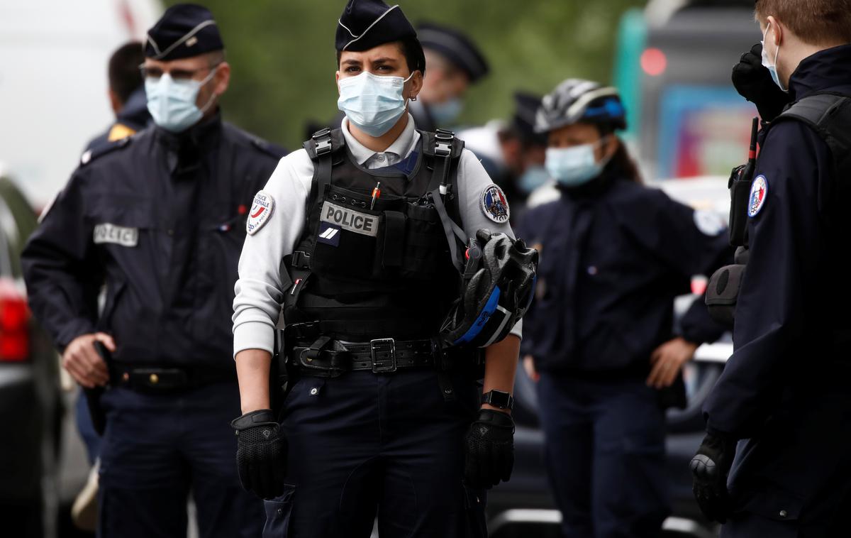 Francija francoska policija koronavirus | Foto Reuters
