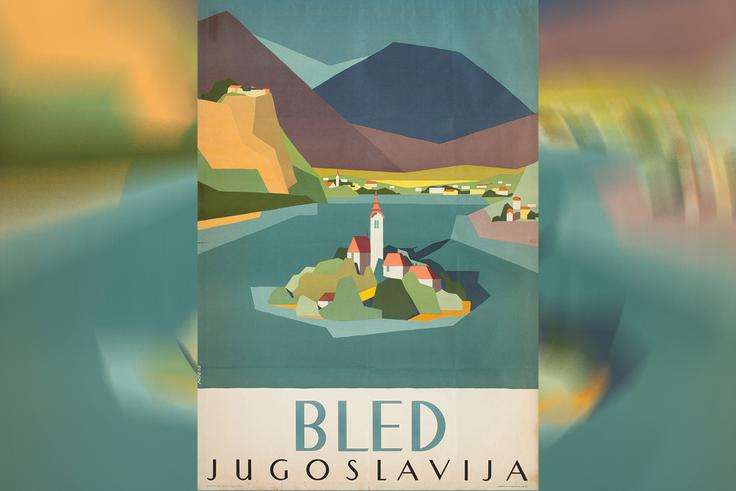 Ratomir Pešić: Bled Jugoslavija, 1958 | Foto: Museo Nazionale Collezione Salce, Treviso