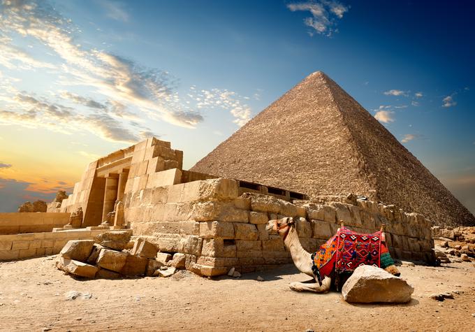  Kompleks piramid v Gizi je znan tudi kot Velike piramide. | Foto: 
