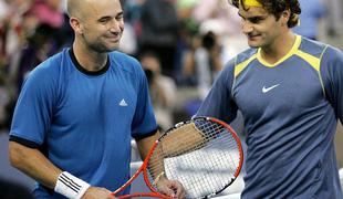 Agassi: Federerju nisem dajal prav veliko možnosti