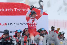 Marco Odermatt do tretje zmage v Söldnu, Žan Kranjec si je želel več