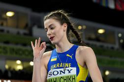 Ukrajinka s svetovnim rekordom do prvega zlata na dvoranskem SP