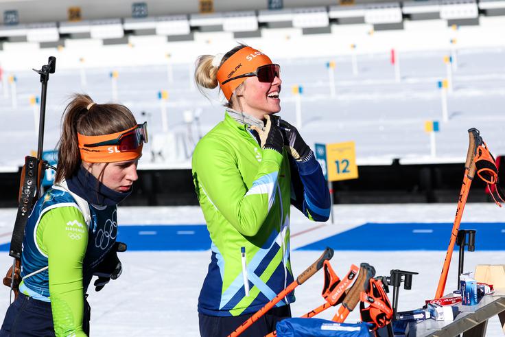 Marič glede tekaške forme Anamarije Lampič ni zaskrbljen. | Foto: Aleš Fevžer
