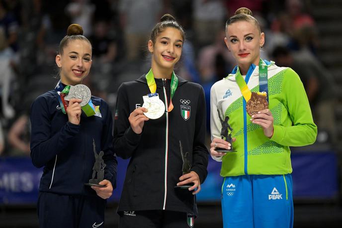 Jekatareina Vedenejeva svetovne igre | Jekaterina Vedenejeva je na svetovnih igrah v finalu s kiji osvojila bronasto medaljo. | Foto Gimnastična zveza Slovenije