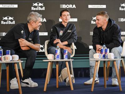 Šef Red Bulla Evenepoelu ponudil nenavadno stavo: če postane svetovni prvak, si bo omislil tatu. In obratno.