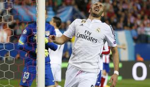 Realu gori pod nogami: za Atletico izgubljen tudi Benzema?