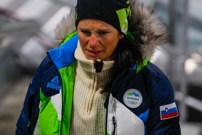 Po olimpijskih igrah v Pjongčangu je bila Katja Višnar precej razočarana. | Foto: Stanko Gruden, STA