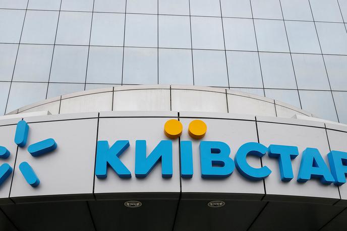 Ukrajinsko telekomunikacijsko podjetje Kyivstar | Zaradi napada so bile onemogočene mobilne komunikacije in dostop do interneta, podatki potrošnikov pa niso bili ogroženi, je sporočilo podjetje Kyivstar. | Foto Reuters