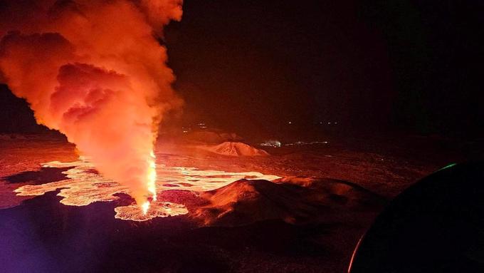 vulkan, izbruh, Peninsula, Islandija | Foto: Reuters
