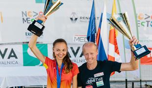 FOTO: Krevs in Finkova državna prvaka v polmaratonu