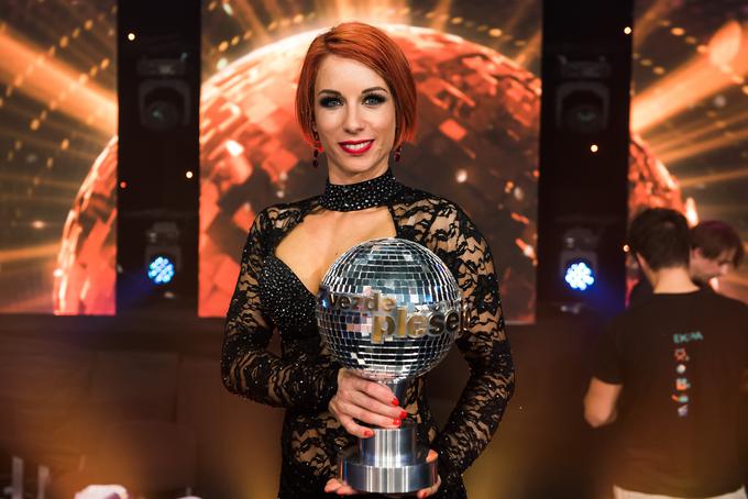 Natalija Gros je zmagovalka druge sezone televizijskega šova Zvezde plešejo. | Foto: Mediaspeed