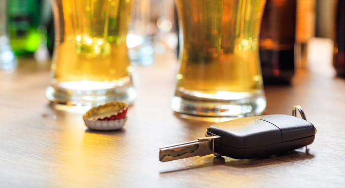 Alkohol in avtomobilski ključi ne gresta skupaj. | Foto: 