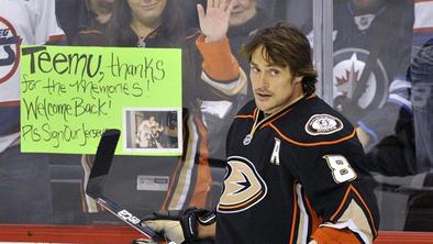 Zimzeleni Selanne: Bodimo pošteni. Zaslužim si več kot 10 minut