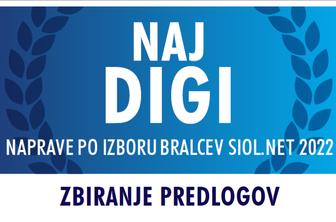 Prvi krog izbora Naj Digi 2022: zdaj lahko predlagate svoje favorite