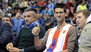 Đoković v dresu Crvene zvezde ni pomagal rdeče-belim
