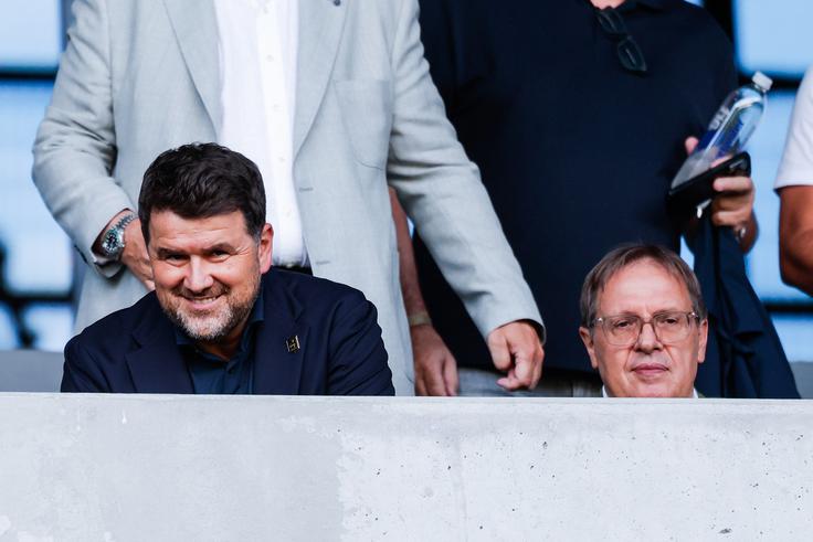 Če sta bila lahko direktor Igor Barišić in predsednik Adam Delius po tekmi v Ljubljani (1:1) med Olimpijo in Kairatom še delno zadovoljna, jima po povratnem srečanju v Almatiju ni bilo več do smeha. | Foto: Aleš Fevžer
