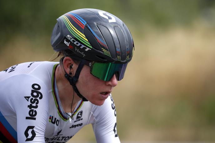 Annemiek van Vleuten | Svetovna prvakinja v cestnem kolesarstvu Nizozemka Annemiek van Vleuten zaradi poškodbe v Imoli ne bo mogla braniti naslova. | Foto Reuters
