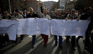 Velika večina prebivalcev BiH podpira proteste