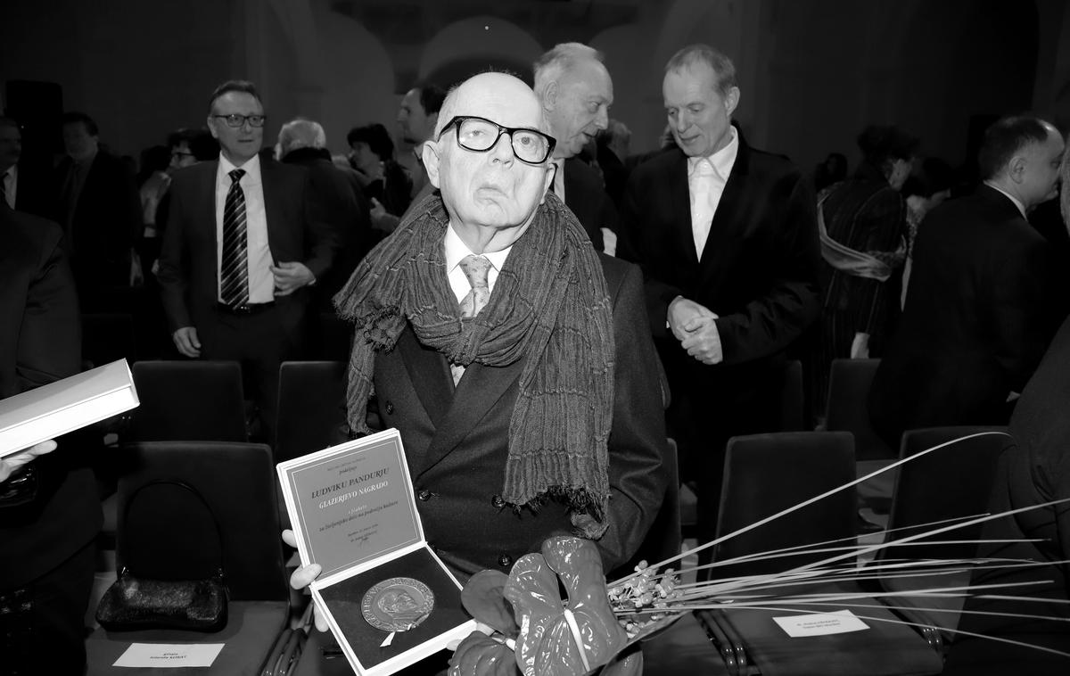 Ludvik Pandur | Leta 2018 je Pandur prejel Glazerjevo nagrado za življenjsko delo, najvišje priznanje na področju kulture Mestne občine Maribor. | Foto Mediaspeed