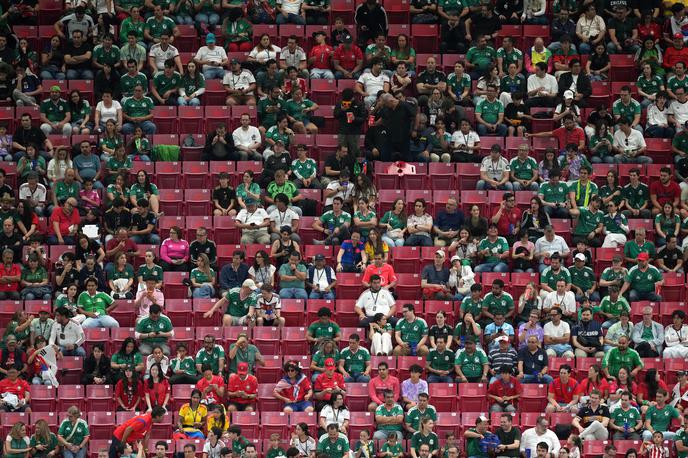 Češka : Južna Koreja, SP 2026, navijači | Fifa še vedno trdi, da je bil stadion v Guadalajari poln. | Foto Guliverimage