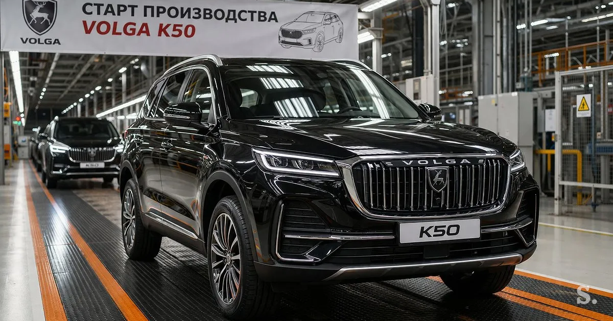 Po 16 letih se vrača znamka Volga – v ozadju kitajski Geely, proizvodnja v tovarni VW