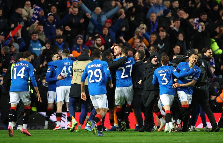 Glasgow Rangers je po izvajanju 11-metrovk izločil Fenerbahče. | Foto: Reuters
