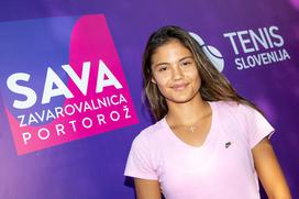 Emma Raducanu WTA Portorož