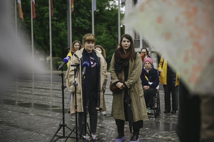 Inštitut 8 marec v začetek zbiranja milijon podpisov za vseevropsko kampanjo za varen in dostop splav | Foto: Katarina Kolenc