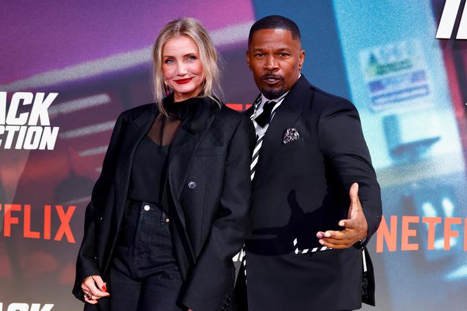 Cameron Diaz in Jamie Foxx sta prvič sodelovala v filmu Za vsako ceno (Any Given Sunday) iz leta 1999. | Foto: Reuters