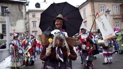 FOTO: Pustne norčije v Ljubljani