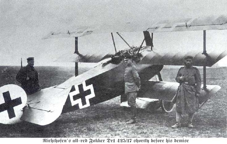 Von Richthofnov fokker Dr. I. Pomagal je razvijati tudi njegovega naslednika, a z njim ni nikoli letel. | Foto: Thomas Hilmes/Wikimedia Commons