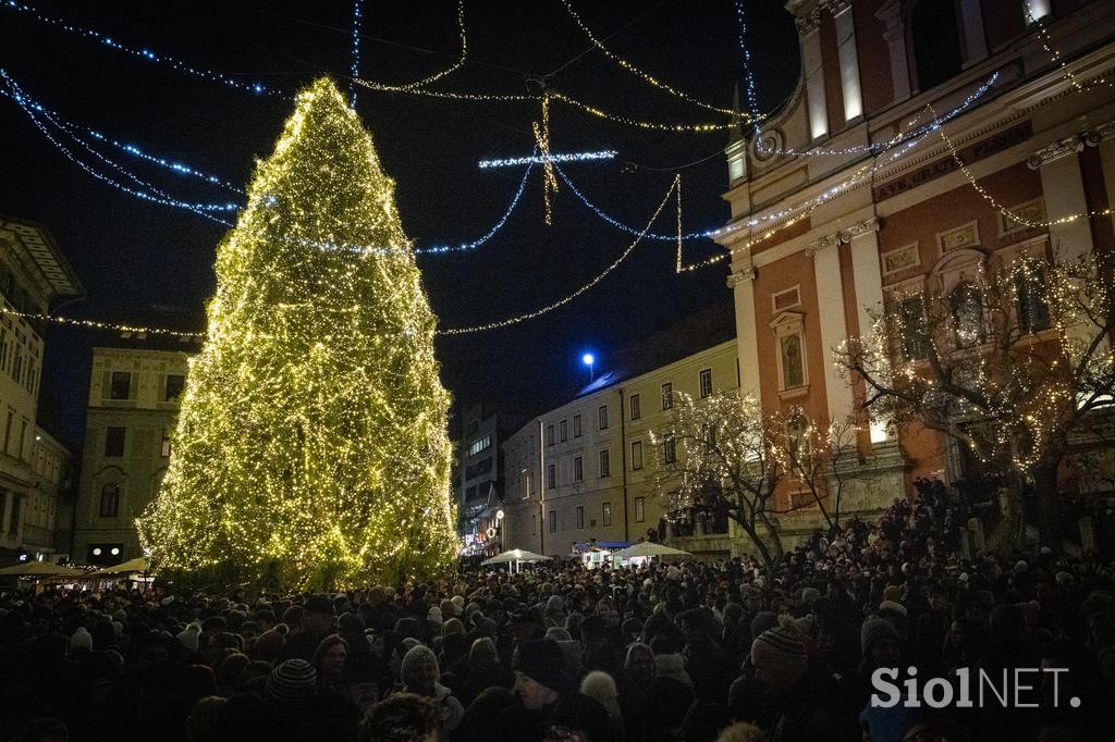 Prižig lučk Ljubljana 2025