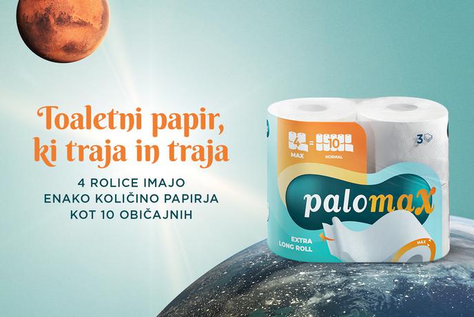 Palomax – toaletni papir, ki traja in traja!