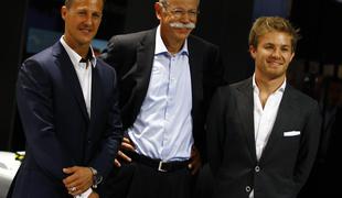 Mercedes: S Schumacherjem ne bomo prekinili pogodbe